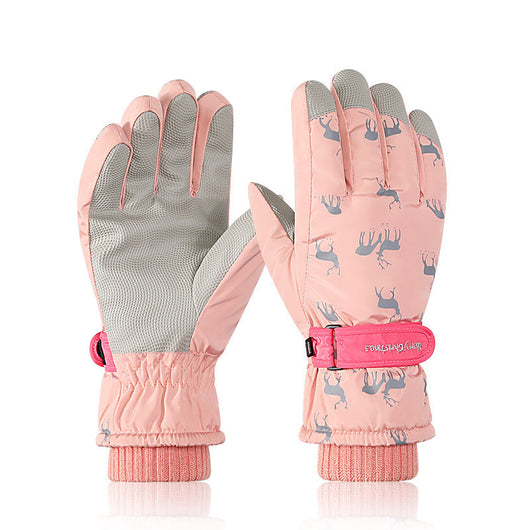 Guantes Térmicos Acolchados para Ciclismo con Relleno de Terciopelo y Algodón - Image 48