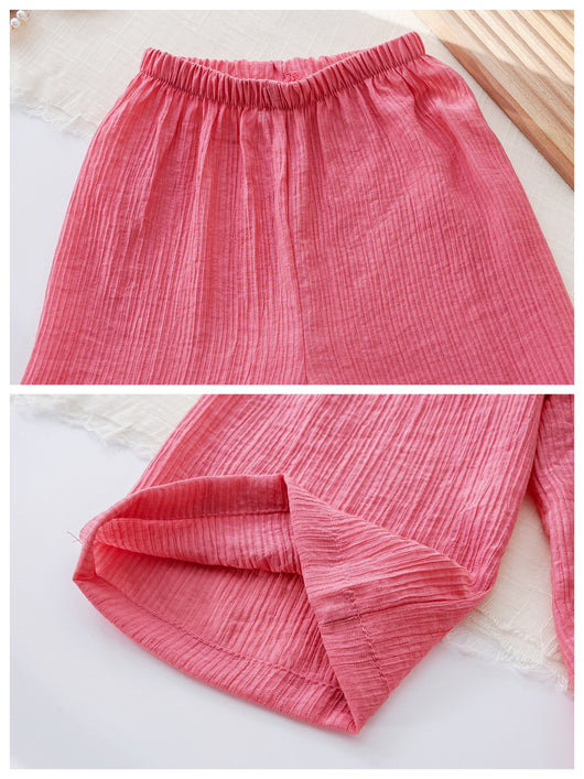 Pantalones Anchos para Niña con Protección Antimosquitos - Image 13