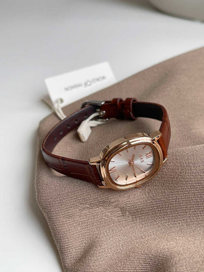 Reloj de Pulsera Retro para Mujer con Correa de Cuero Genuino y Esfera Pequeña - Image 11