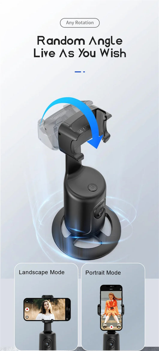 Gimbal Inteligente con Seguimiento de Rostro 360° para Smartphone - Image 37