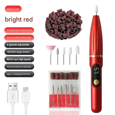 Limador de Uñas Eléctrico Portátil con Pantalla LCD - Image 4
