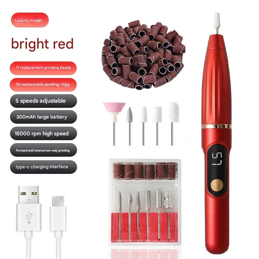 Limador de Uñas Eléctrico Portátil con Pantalla LCD - Image 4