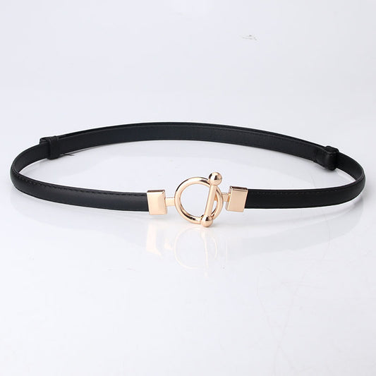 Abrigo para Mujer con Cinturón de Cuero Decorativo