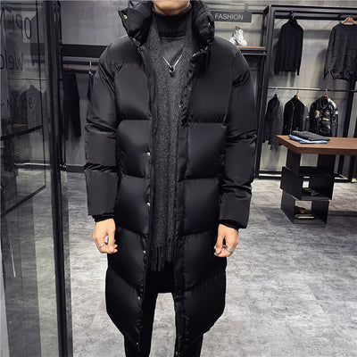 Chaqueta Casual de Algodón para Hombre con Cuello Alto