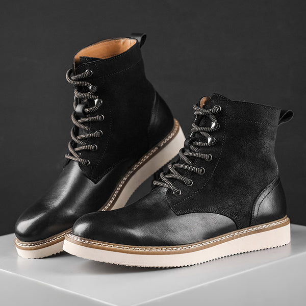 Botas Retro de Caña Alta para Hombre con Tecnología Americana