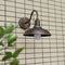 Lámpara de Pared Exterior Impermeable Estilo Retro Hierro Forjado