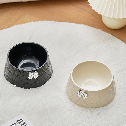 Comederos para Mascotas con Diseño de Moño - Platos Elegantes para Perros y Gatos - Image 8