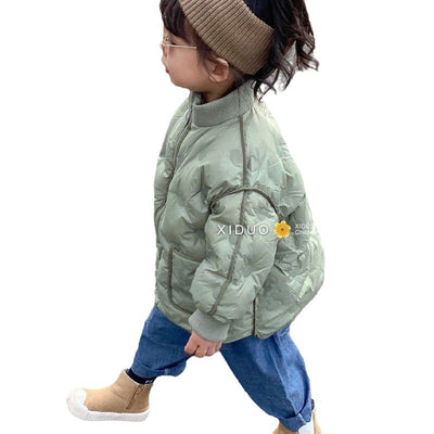 Abrigo Infantil Acolchado Cálido de Algodón para Invierno - Image 7