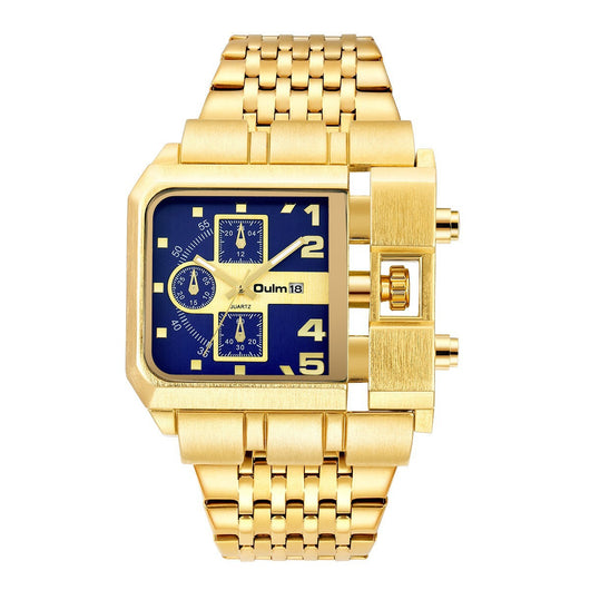 Reloj de Hombre Acero Inoxidable con Calendario y Movimiento de Cuarzo - Image 4