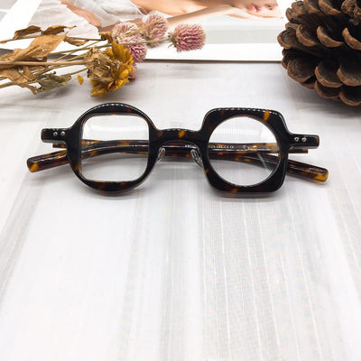 Gafas Vintage Estampado Leopardo en Acetato - Image 7