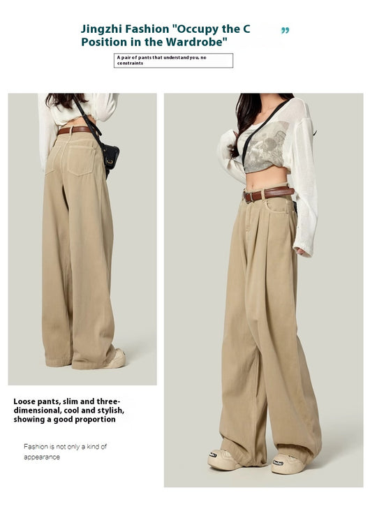 Pantalones Rectos de Tiro Alto para Mujeres Petite - Image 30
