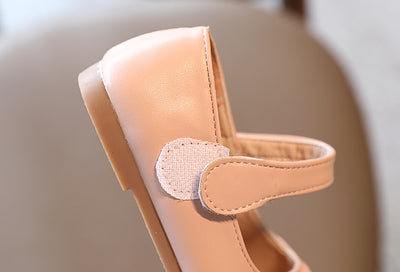 Zapatos de Cuero Infantiles Estilo Colegio Británico con Moño - Image 5