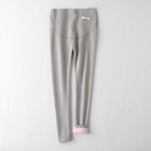 Leggings de Maternidad Silver Fox Terciopelo Premium - Cintura Gruesa y Elástica - Image 12