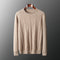 Suéter de Cashmira Trenzado con Cuello Redondo para Hombre - Colección Otoño Invierno