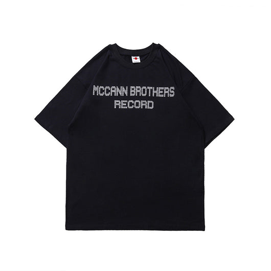 Camiseta Retro Oscura Estilo Europeo y Americano para Hombre - Image 9