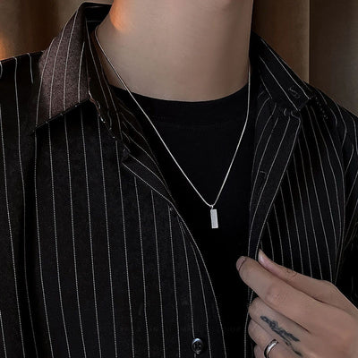 Collar de Acero Titanio para Hombre - Diseño Minimalista Que No Se Desvanece - Image 25