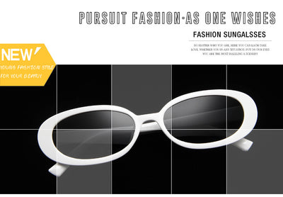 Gafas de Sol Ovaladas Trend Cow Print - Marco Pequeño Estilo Instagram - Image 4