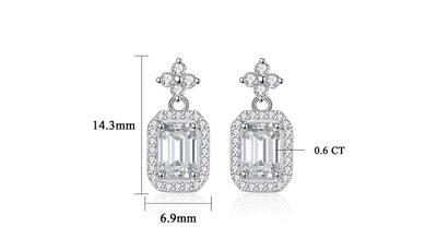 Aretes Rectangulares Casuales para Mujer - Image 6