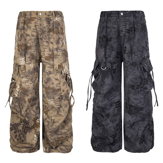 Pantalón Recto Ancho Holgado para Limpiar - Image 11