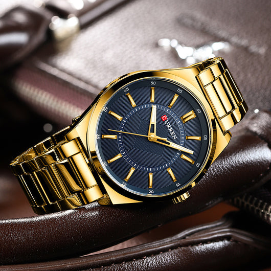 Reloj Empresarial Impermeable para Hombre con Cierre de Barra - Image 20