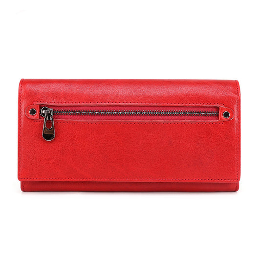 Billetera Larga de Cuero Genuino para Mujer - Diseño Minimalista - Image 7