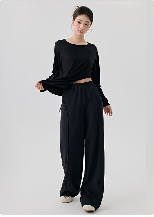 Blusa Deportiva Modal con Recortes Laterales y Cordón Ajustable - Image 29