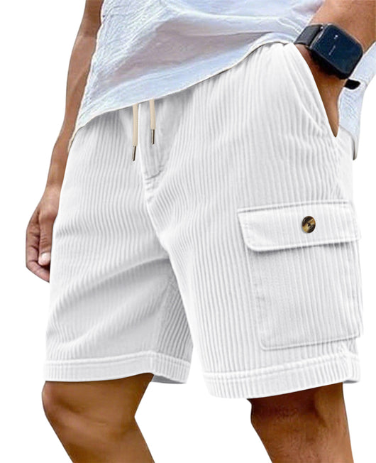 Shorts de Pana para Hombre con Múltiples Bolsillos - Image 34