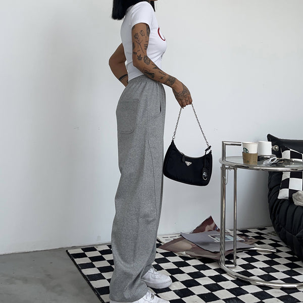 Pantalones Anchos de Cintura Alta para Mujer - Estilo Ejecutivo