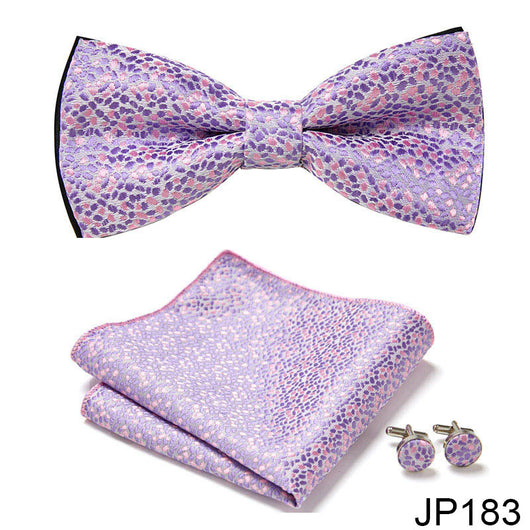 Traje Formal Elegante Coreano con Corbata de Moño - Image 23