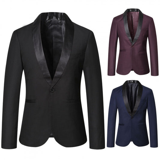 Saco de Vestir Ejecutivo para Hombre con Cuello Mao
