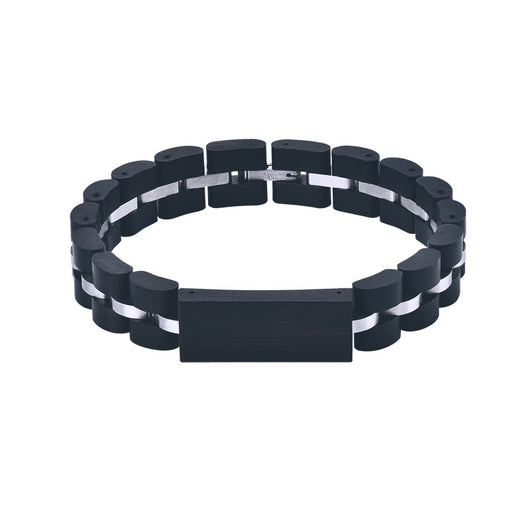Pulsera de Madera Ébano, Palo de Rosa y Madera de Cebra - Diseño Europeo y Americano - Image 14