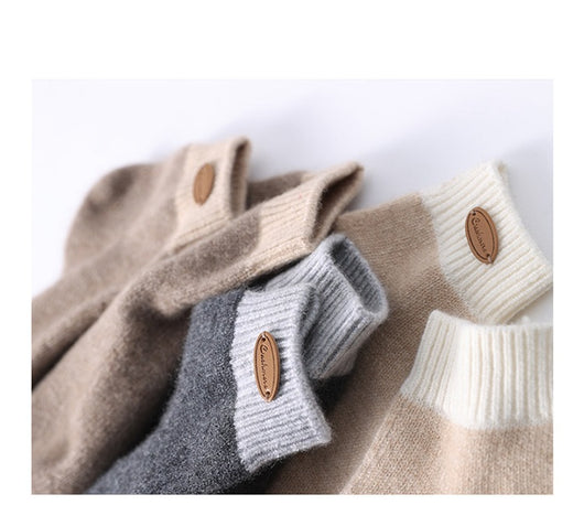 Calcetines de Cachemira Pura Tejidos Premium - Image 11
