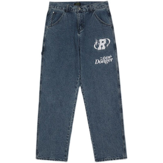 Jeans Rectos de Talle Alto Holgados con Corte Slim - Image 10