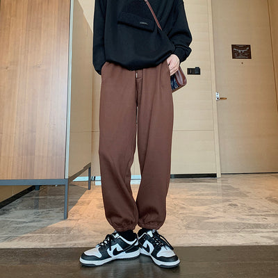 Pantalones Deportivos Cálidos Holgados para Hombre - Image 7