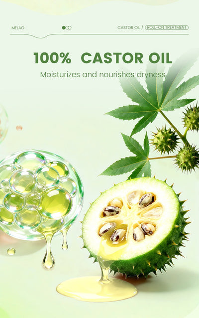 Aceite de Ricino Roll-On 10ml - Sérum Regenerador para Crecimiento Capilar y Cuero Cabelludo - Image 4