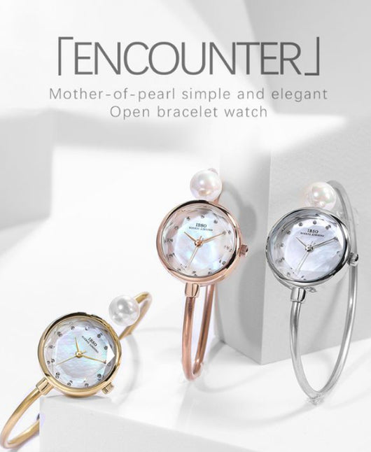 Reloj Pulsera Mujer con Esfera Nácar Perla - Image 9