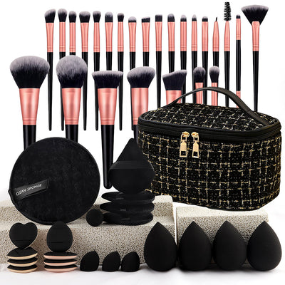 Estuche de 47 Piezas de Herramientas de Belleza Profesional con Brochas de Maquillaje - Image 2