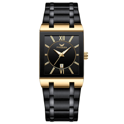Reloj de Pulsera Cuadrado Impermeable con Calendario y Movimiento de Cuarzo - Image 17