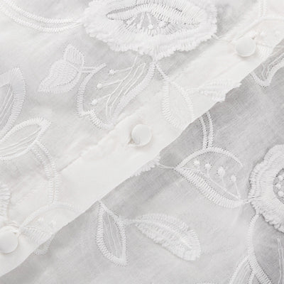 Conjunto Transparente con Bordados y Short de Talle Alto - Image 23