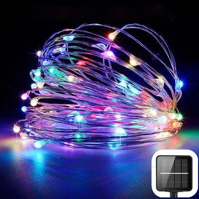 Guirnalda Solar de 200 LED con Alambre de Cobre - Image 15