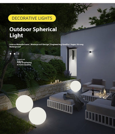Lámpara Solar Luminosa para Jardín - Esfera Decorativa LED con Energía Renovable - Image 7