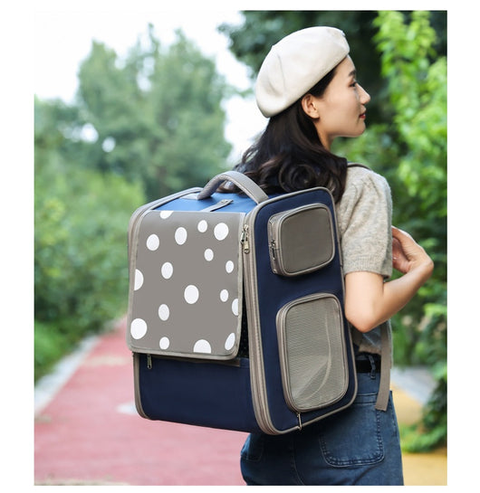 Bolsa Transportadora Extensible para Mascotas con Asa de Arrastre - Image 30