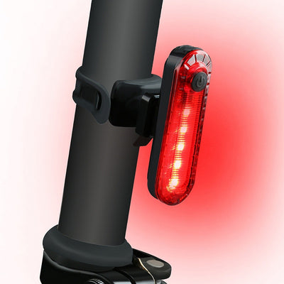 Luz Trasera de Bicicleta USB Recargable - Seguridad Nocturna para Ciclistas - Image 4