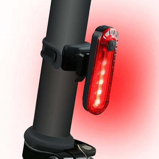 Luz Trasera de Bicicleta USB Recargable - Seguridad Nocturna para Ciclistas - Image 4