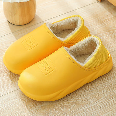 Zapatillas de Abrigo para Pareja con Suela Gruesa y Algodón Lana - Image 12