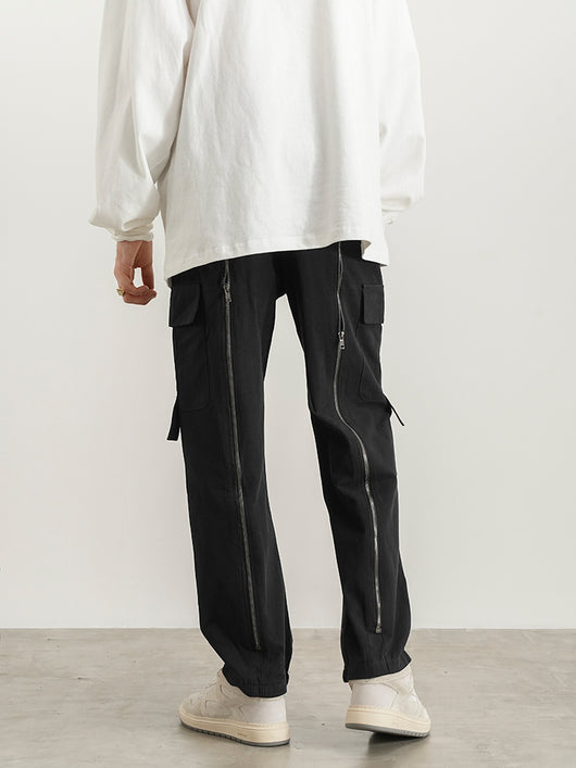 Jeans Rectos Oversize con Corte Tridimensional y Cierre Lateral - Image 12