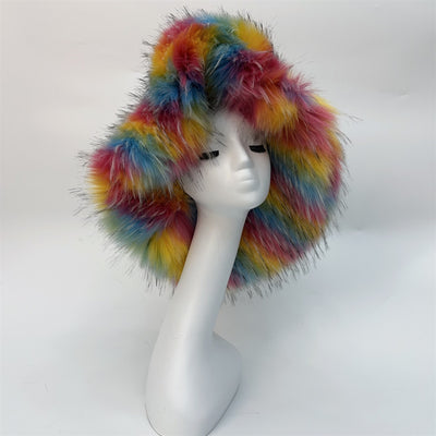 Gorro de Piel de Mapache Versátil y Elegante - Image 20