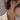 Women's All Match Silver Stitch Daisy Heart Shaped Earrings