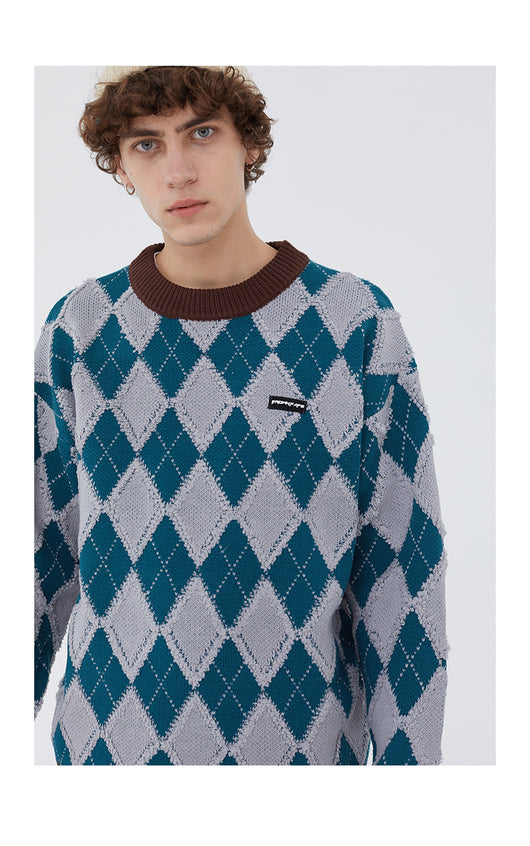 Suéter de Punto Británico para Mujer - Tendencia de Pareja - Image 16
