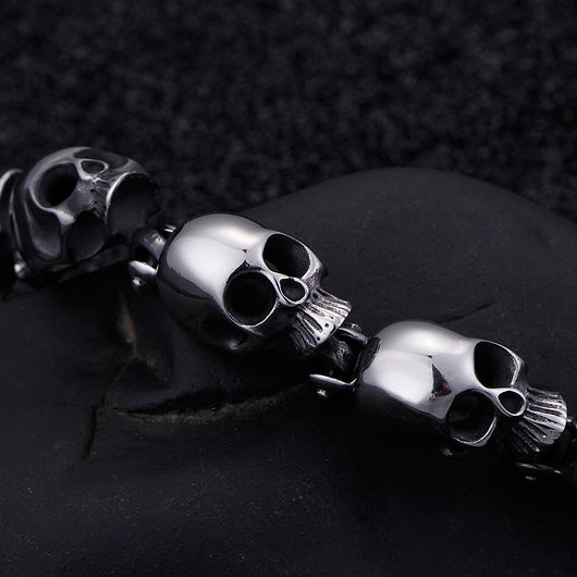 Pulsera de Calavera Tridimensional - Image 10